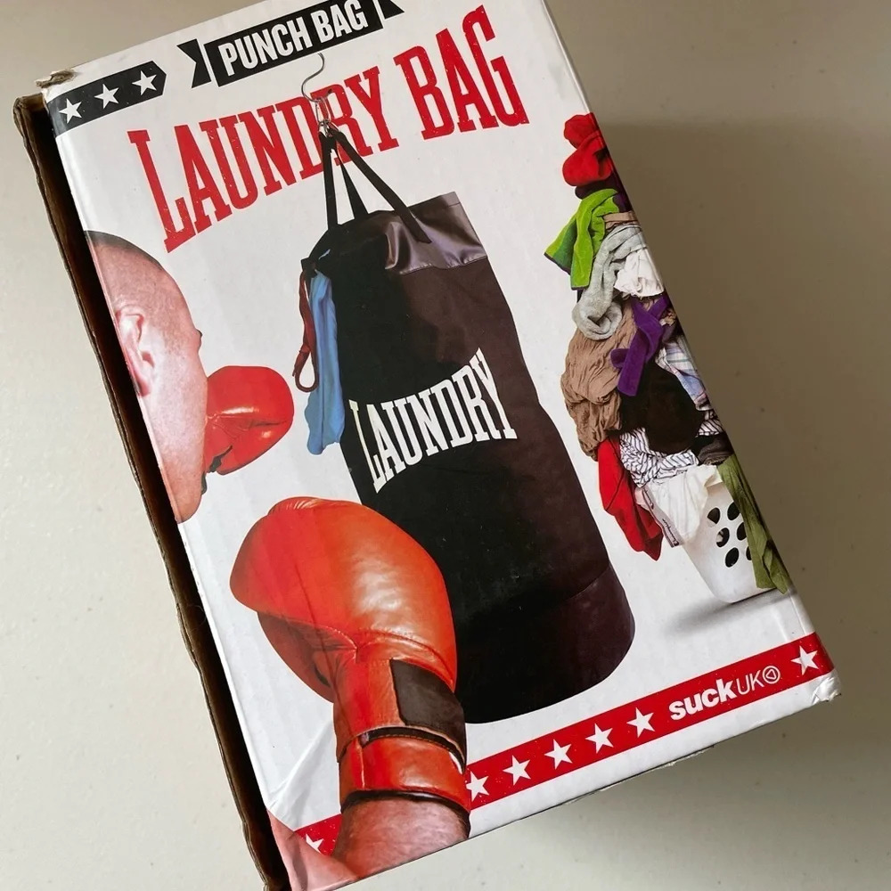 Urban Outfitters Punch Bag Laundry Bag - Red and Black